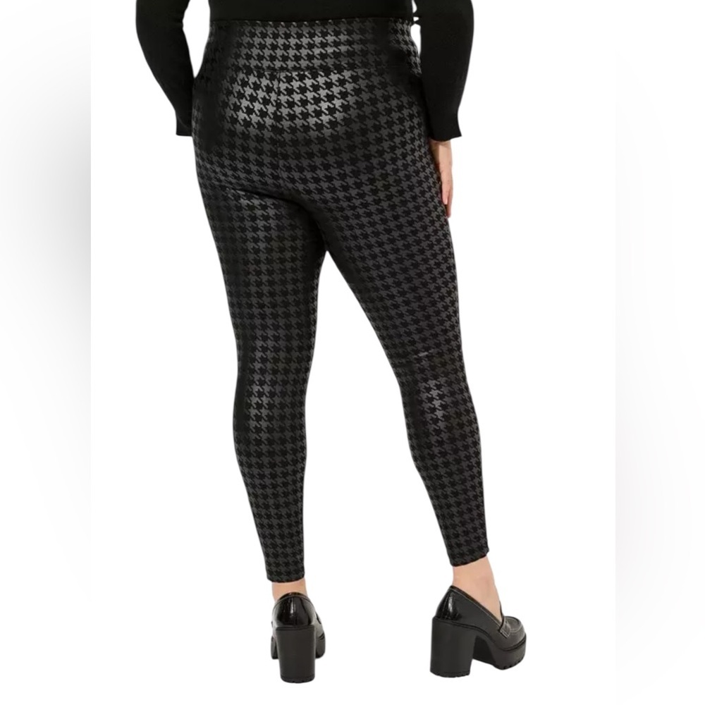 Torrid Pull-On Pocket Pixie Pants Houndstooth Pri… - image 7
